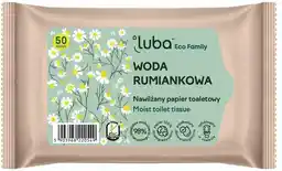 Luba Eco Family nawilżany papier toaletowy z Wodą Rumiankową 50szt