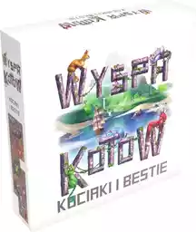 LUCKY DUCK GAMES Gra planszowa Dodatek do gry Wyspa kotów: Kociaki i bestie