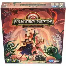 LUCRUM GAMES Gra planszowa Wojownicy podziemi: Pałac prażących płomieni