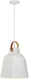 Lumina Deco Lampa Sufitowa Wisząca Loft Biała Mona W1 LDP 8107-1 (WT)