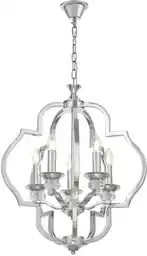 Lumina Deco Lampa Wisząca Cesaro W5 LDP 17078-5 (CHR)