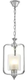 Lumina Deco Lampa Wisząca Loft Chromowana Atlanta W1 LDP 1222-1 (CHR)