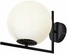 Lumina Deco Nowoczesna Lampa Ścienna Kinkiet Czarny Sorento D20 LDW 1215-1 (BK)