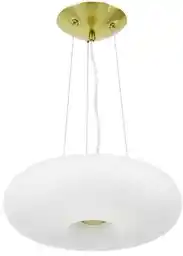 Lumina Deco Nowoczesna Lampa Wisząca Biało-Złota Monarte D38 LDP 1105-380 (GD)