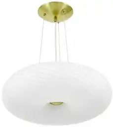 Lumina Deco Nowoczesna Lampa Wisząca Biało-Złota Monarte D48 LDP 1105-480 (GD)