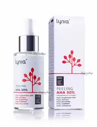 Lynia - Peeling do twarzy z kwasem AHA 30proc. 30ml