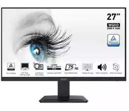 MSI PRO MP273QV 27 cali 2K VA 75Hz 1ms monitor LED