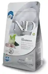 N&d Dog White N&D Dog Adult Mini White z labraksem, koprem włoskim i spiruliną - 2 kg