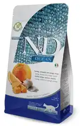 N&d Ocean Cat Farmina N&D Ocean Grain Free Adult śledź z dynią i pomarańczą - 1,5 kg karma sucha