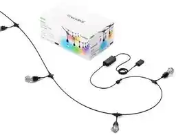 Nanoleaf Lampki zewnętrzne Essentials Smart Multicolour Outdoor String Light Starter Kit 30m