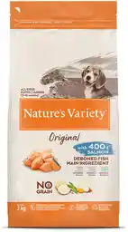 Nature S Variety Natures Variety Original No Grain Junior, łosoś - 2 kg