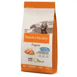 Nature S Variety Natures Variety Original No Grain Medium/Maxi Adult, łosoś - 12 kg