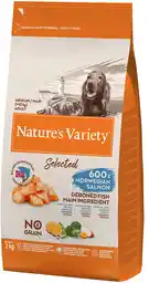 Nature S Variety Natures Variety Selected Medium / Maxi Adult, łosoś norweski - 2 kg