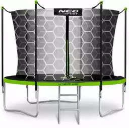 Neo-sport Trampolina ogrodowa z siatką wewnętrzną 252cm 8ft