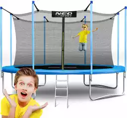 Neo-sport Trampolina ogrodowa z siatką wewnętrzną 465cm 15ft js-NS-15W181