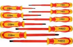 Neo Tools Zestaw wkrętaków 1000V, 9 szt. 04-143