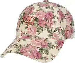 New Era Czapka z daszkiem Floral New York Yankees 60424672 Czarny