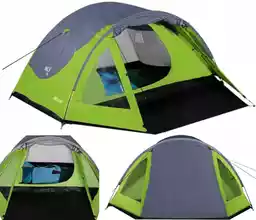 Nils Camp Namiot 4-osobowy Discovery NC6006 Zielono-Szary