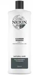 Nioxin System 2 Naturbelassenes Haar Sichtbar Dünner Werdendes Haar Szampon do włosów 1000 ml