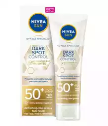 NIVEA SUN Dark Spot Control Luminous630 Przeciwsłoneczny krem do twarzy SPF50+ 40ml