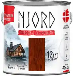 NJORD Impregnat ekstremalny do drewna - jesion lapoński 2,5L