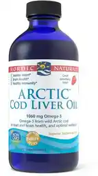 Nordic Naturals Arctic Cod Liver Oil 1060mg Strawberry - 237ml