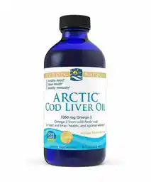 Nordic Naturals Arctic Cod Liver Oil kwasy omega-3 - Bez dodatków smakowych 237ml