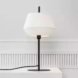 Nordlux Dicte lampka stołowa czarno biała 2112405001