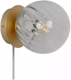 Nordlux Lampa ścienna CHISELL 1xE14 25W Metal Mosiądz NO2312111035