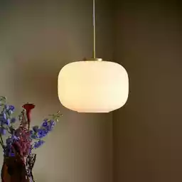 Nordlux Lampa wisząca MILFORD 1xE27 40W Szkło Biały NO2213213001