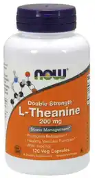 Now Foods NOW Double Strength L-Theanine 200mg 120 kaps