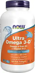 Now Foods NOW Ultra Omega 3-D Omega-3 Fish OilVitamin D3 180caps