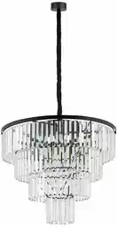 Nowodvorski Lampa wisząca CRISTAL BLACK L 7614