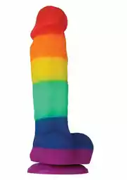 Nsnovelties Silikonowe Dildo Colours Pride Edition 16cm