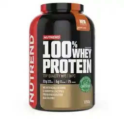 Nutrend 100 procent Whey Protein - 2250g - Vanilla - Odżywki białkowe