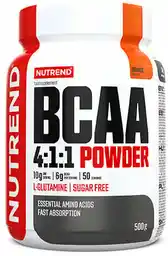 Nutrend BCAA 4:1:1 Powder 500 g pomarańczowy