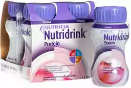 Nutridrink Protein smak truskawkowy 4x125ml
