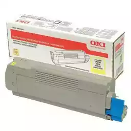 OKI 46490605 Żółty Toner