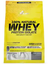 Olimp 100 procent Natural Whey Protein Isolate - Czysty izolat białka- 600g