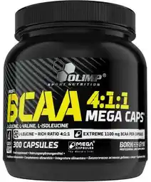 Olimp BCAA 4:1:1 Mega Caps, 300 kaps.