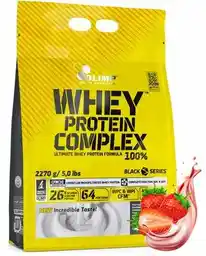 Olimp Whey Protein Complex 100 procent 2270g - Truskawkowy