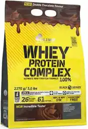 Olimp Whey Protein Complex 100 procent - Double Chocolate - 2,27 kg