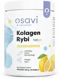 Osavi Kolagen Rybi z Dzikiego Dorsza - smak cytrynowy - 360g