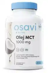 Osavi Olej MCT 1000mg Medium Chain Triglycerides 1000 mg - 120 kapsułek