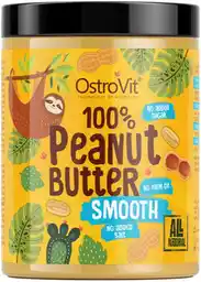 OstroVit 100 procent Peanut Butter 1000g Smooth Masło Orzechowe