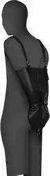 Ouch ! Xtreme Zip-up Full Sleeve Arm Restraint Black