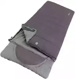 Outwell Śpiwór syntetyczny Contour 190 cm Lewy dark purple grey