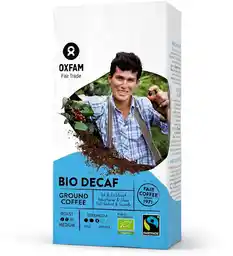 Oxfam Kawa Mielona Bezkofeinowa Arabica/Robusta Fair Trade Bio 250 G