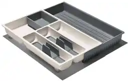 OxO Organizer regulowany do szuflad szary GoodGrips