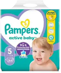 Pampers Active Baby 5 pieluchy 11-15kg 64szt